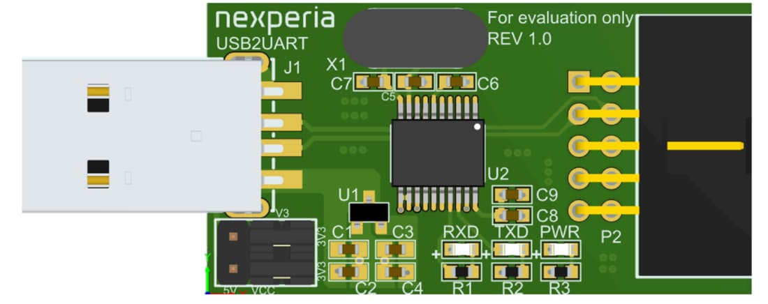 Nexperia NEX13120xPC Evaluierungsboards